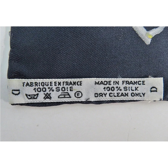 Hermes Red and Blue Artificiers Scarf - Picture 11 of 12